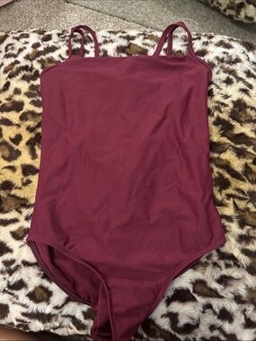 Wear Moi Maroon Ballet Leotard Kids 12-14